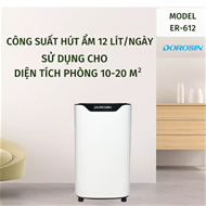 Đại Lý Phân Phối Máy hút ẩm Dorosin ER-612 Tại Quận Bình Thạnh, HCM