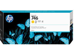 Mực in HP 746 300-ml Yellow DesignJet Ink Cartridge (P2V79A)