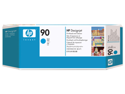 HP 90 Cyan DesignJet Printhead and Printhead Cleaner (C5055A)