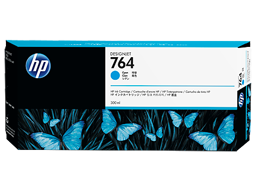 HP 764 300-ml Cyan DesignJet Ink Cartridge (C1Q13A)
