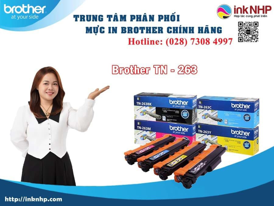 Nơi Bán Mực In Brother TN-263 Chính Hãng Cho Máy Brother MFC-L3745CDW Ở Xã Cần Giờ, TP. HCM Nơi Bán Mực In Brother TN-263 Chính Hãng Cho Máy Brother MFC-L3745CDW Ở Xã Cần Giờ, TP. HCM